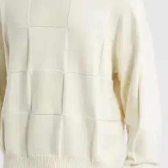 Lucky brand Men's Cream Sweater 100% cotton size XL - Picture 8 of 8